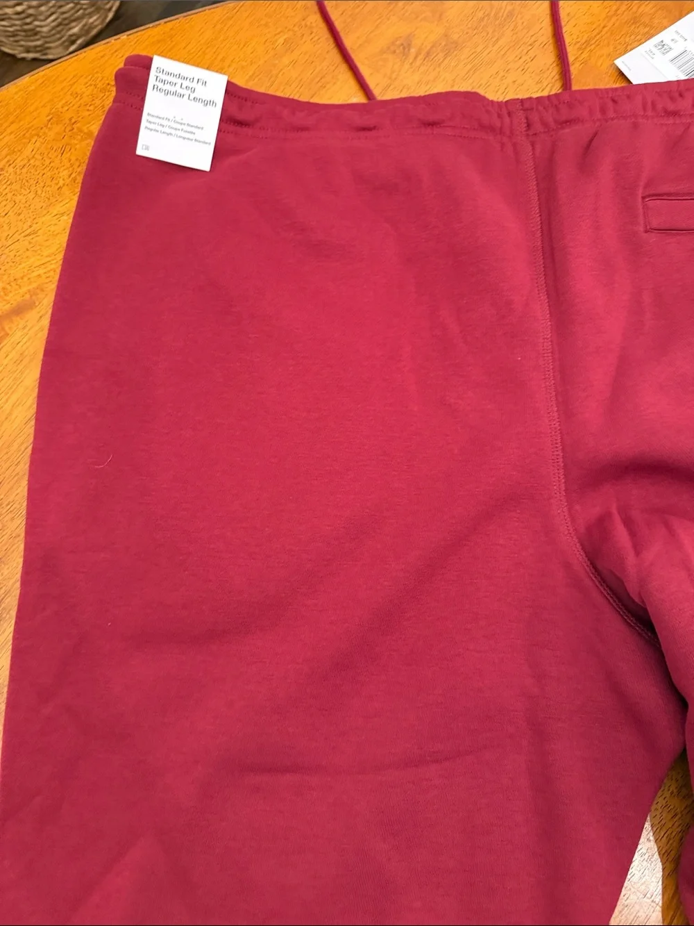 Nike Club Red Jogger Pants Futura Logo Men's Size XXL Tapered Leg FN3094-677